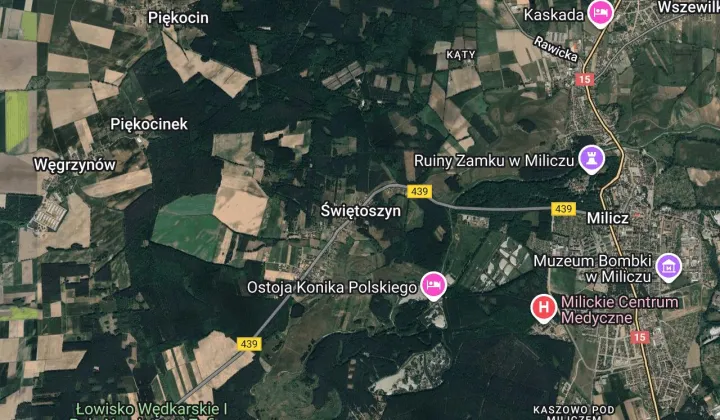 Działka budowlana Świętoszyn