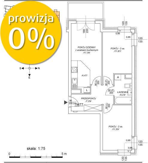 Mieszkanie 3-pokojowe Lublin Dziesiąta, ul. Wojenna. Zdjęcie 4