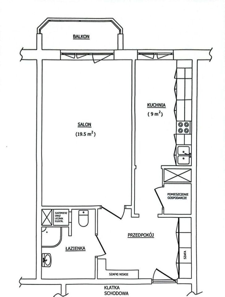 Mieszkanie 1-pokojowe Łódź, al. ks. kard. Stefana Wyszyńskiego. Zdjęcie 10
