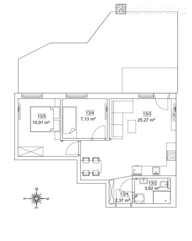 Mieszkanie 3-pokojowe Kraków Ruczaj, ul. Jana Kantego Federowicza. Zdjęcie 8