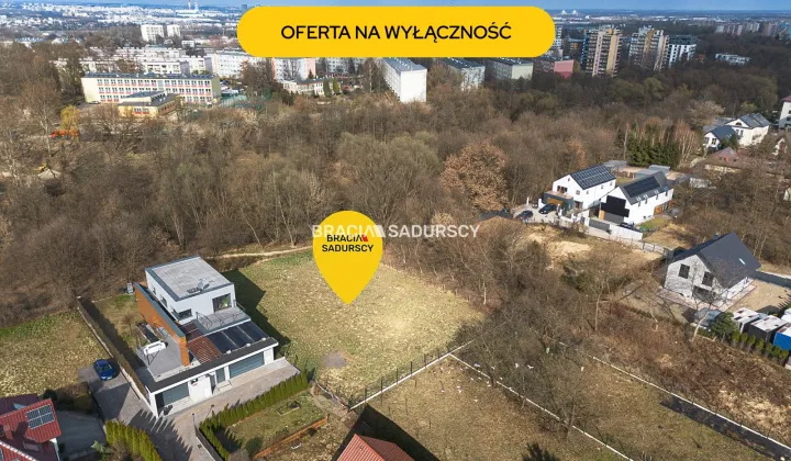 Działka budowlana Kraków Podgórze Duchackie, ul. Sporna