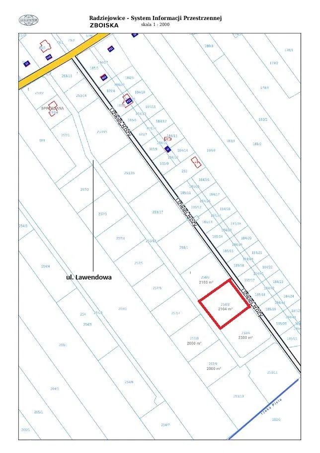 Działka budowlana Zboiska, ul. Lawendowa. Zdjęcie 6