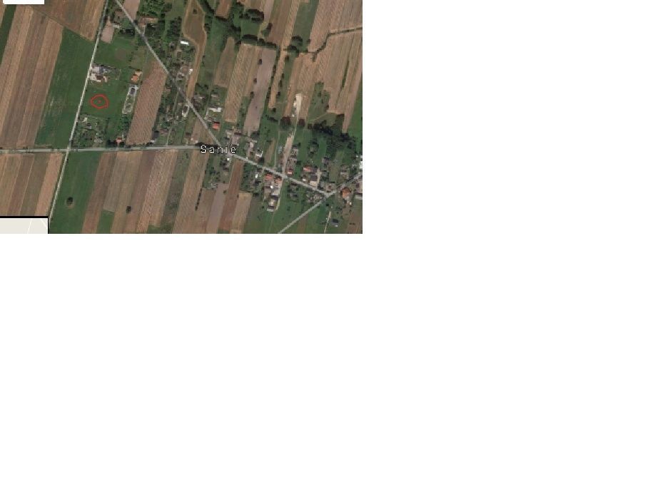 Działka budowlana Sanie. Zdjęcie 3