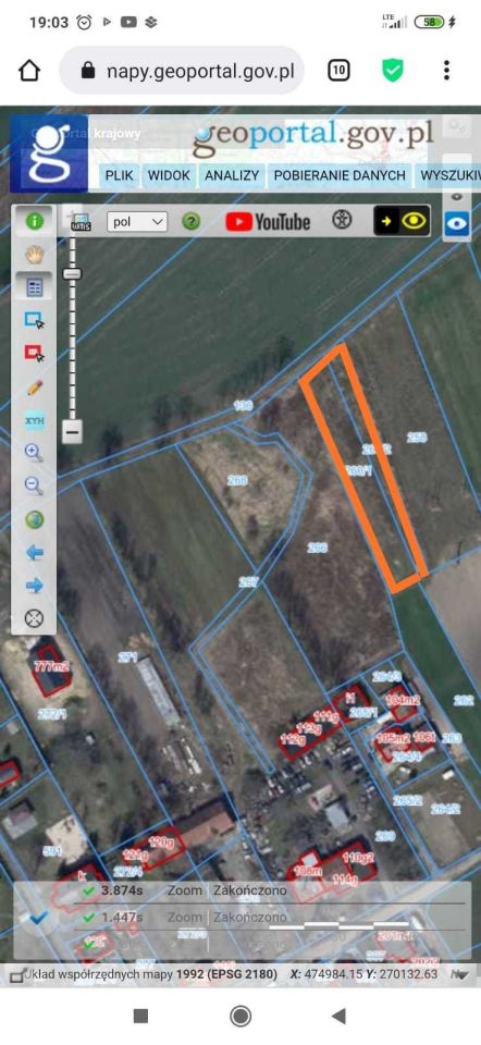 Działka budowlana Krężoły, ul. Północna. Zdjęcie 3