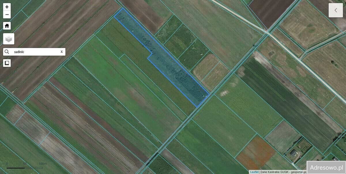 Działka rolna Sadlinki. Zdjęcie 2