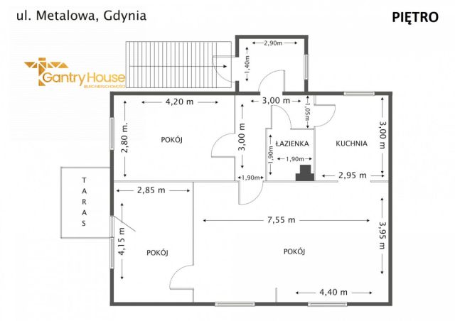 dom wolnostojący, 7 pokoi Gdynia Pogórze, ul. Metalowa. Zdjęcie 25