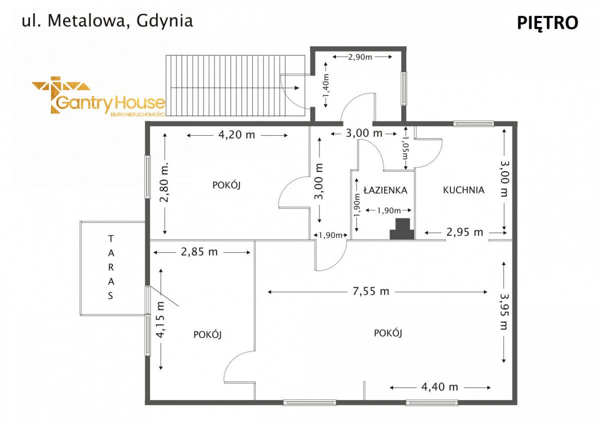 dom wolnostojący, 7 pokoi Gdynia Pogórze, ul. Metalowa. Zdjęcie 25