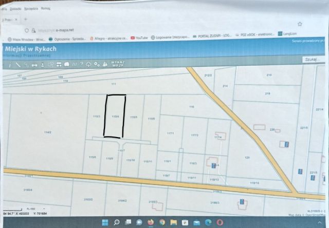 Działka budowlana Ryki, ul. Królewska. Zdjęcie 1