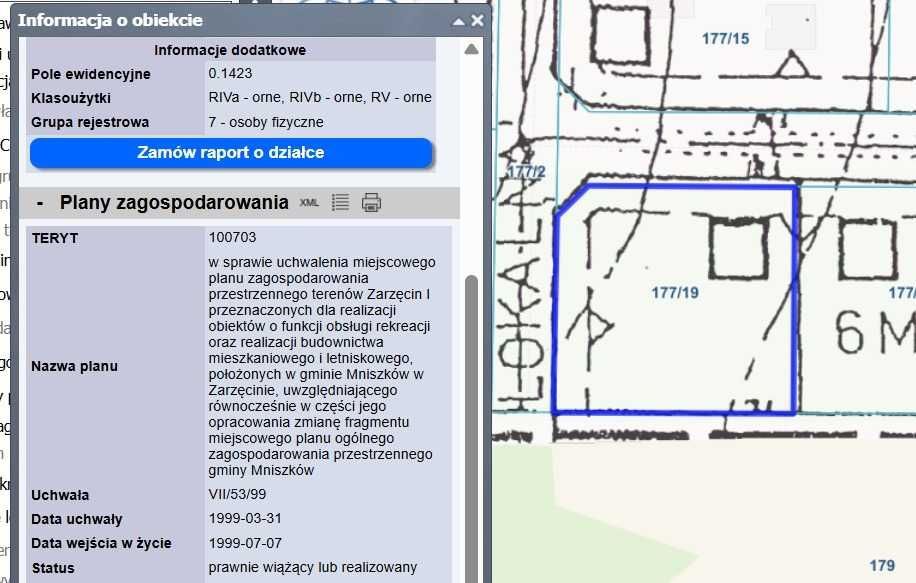 Działka Zarzęcin. Zdjęcie 8