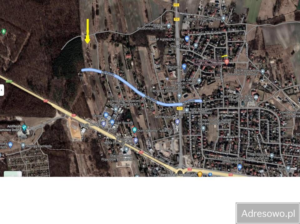 Działka budowlana Chełm, ul. Krańcowa. Zdjęcie 2