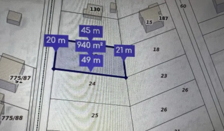 Działka budowlana Częstochowa Parkitka, ul. Zakopiańska