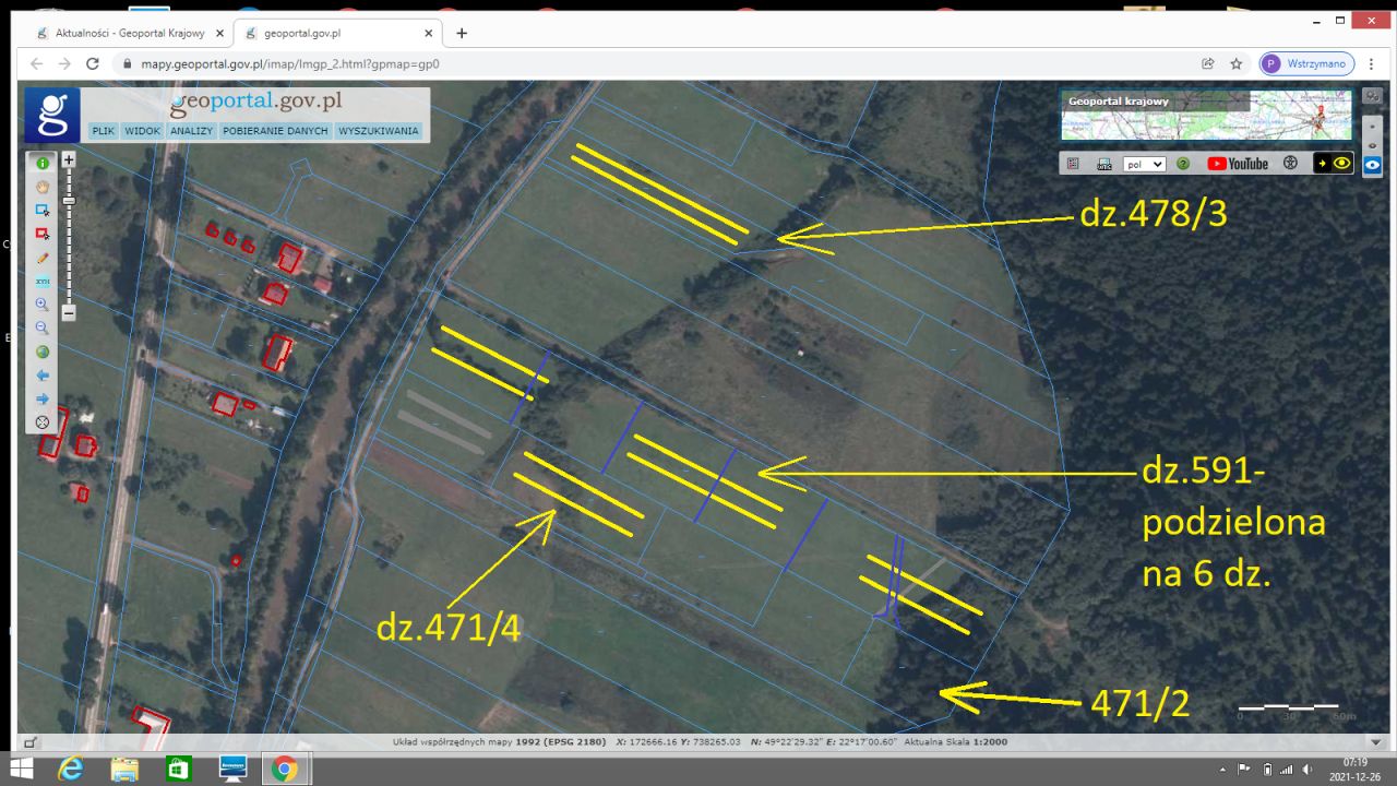 Działka budowlana Zahoczewie Podskała. Zdjęcie 8