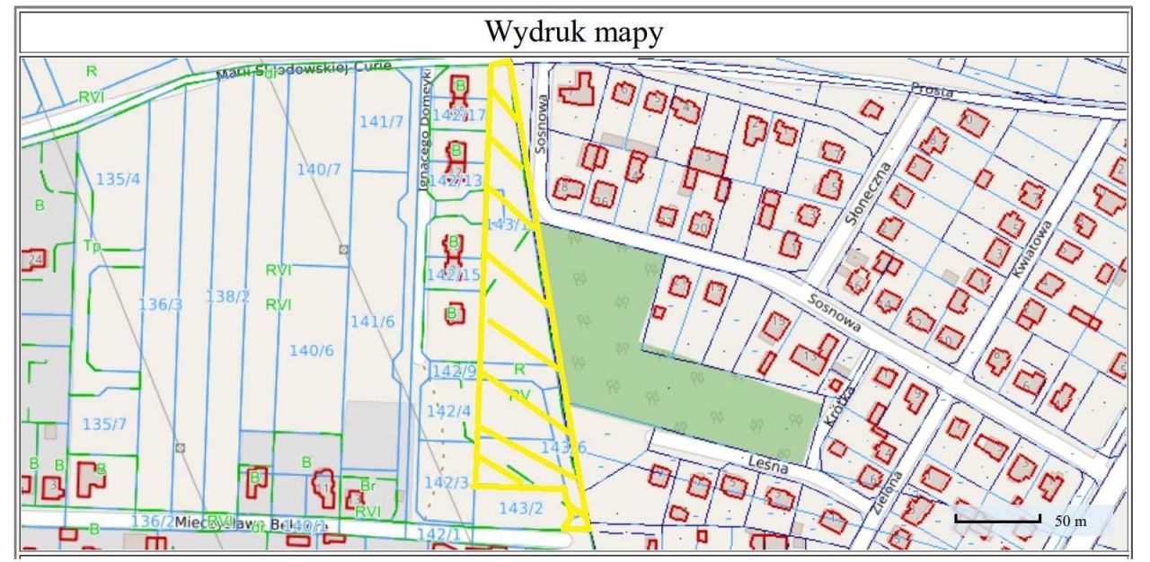 Działka budowlana Konin Laskówiec