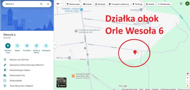 Działka inwestycyjna Orle, ul. Wesoła. Zdjęcie 17