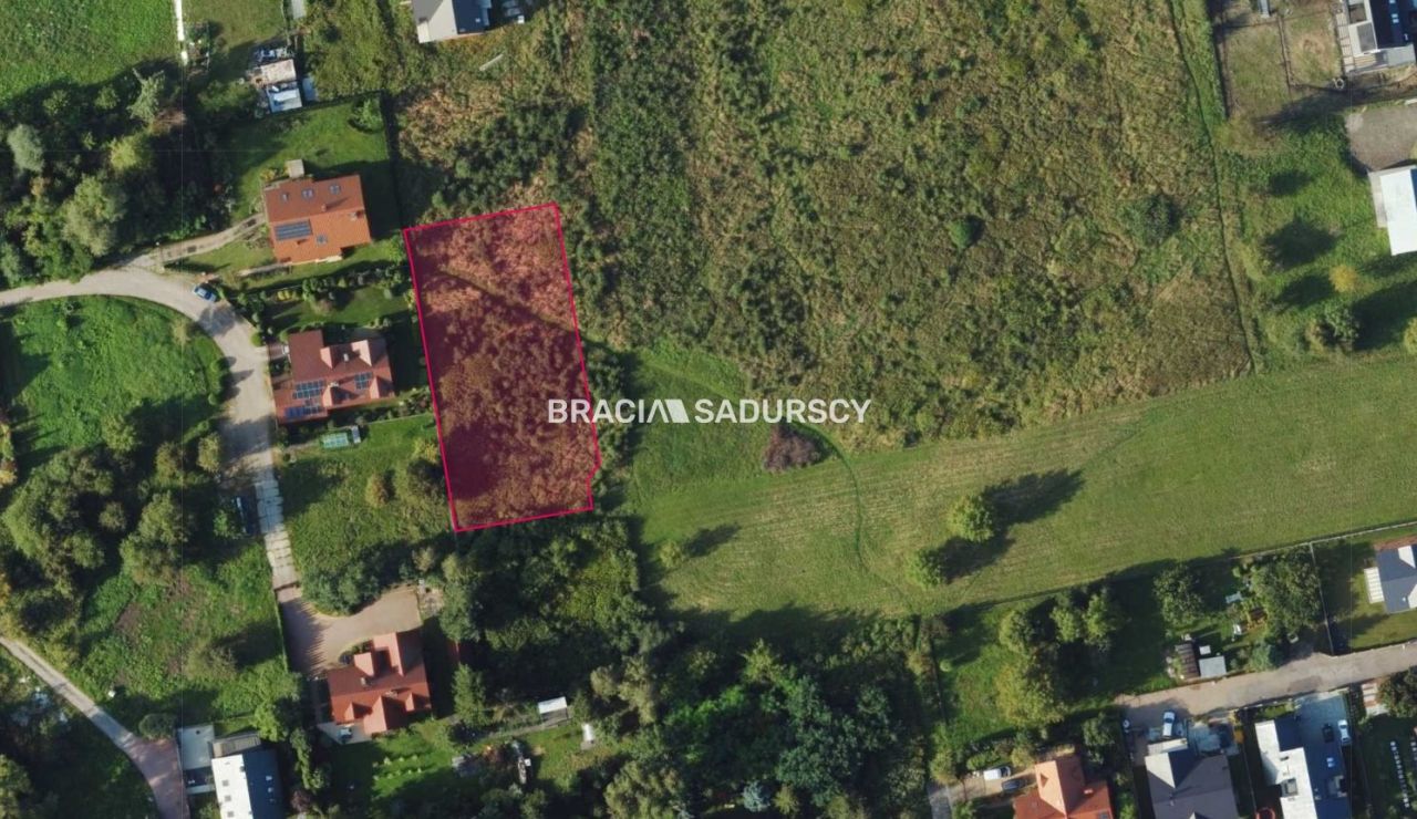 Działka budowlana Kraków Skotniki, ul. gen. Jana Karcza. Zdjęcie 2