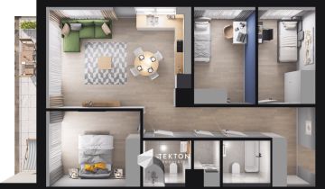 Mieszkanie 4-pokojowe Gdynia Chwarzno-Wiczlino, ul. Tęczowa