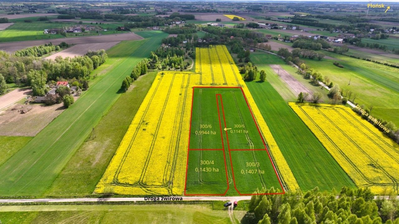 Działka budowlana Milewo