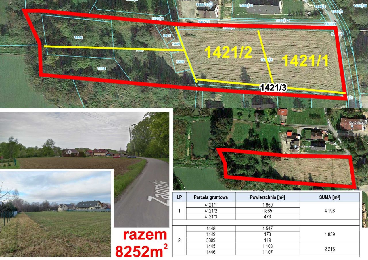 Działka budowlana Bielsko-Biała Hałcnów. Zdjęcie 3
