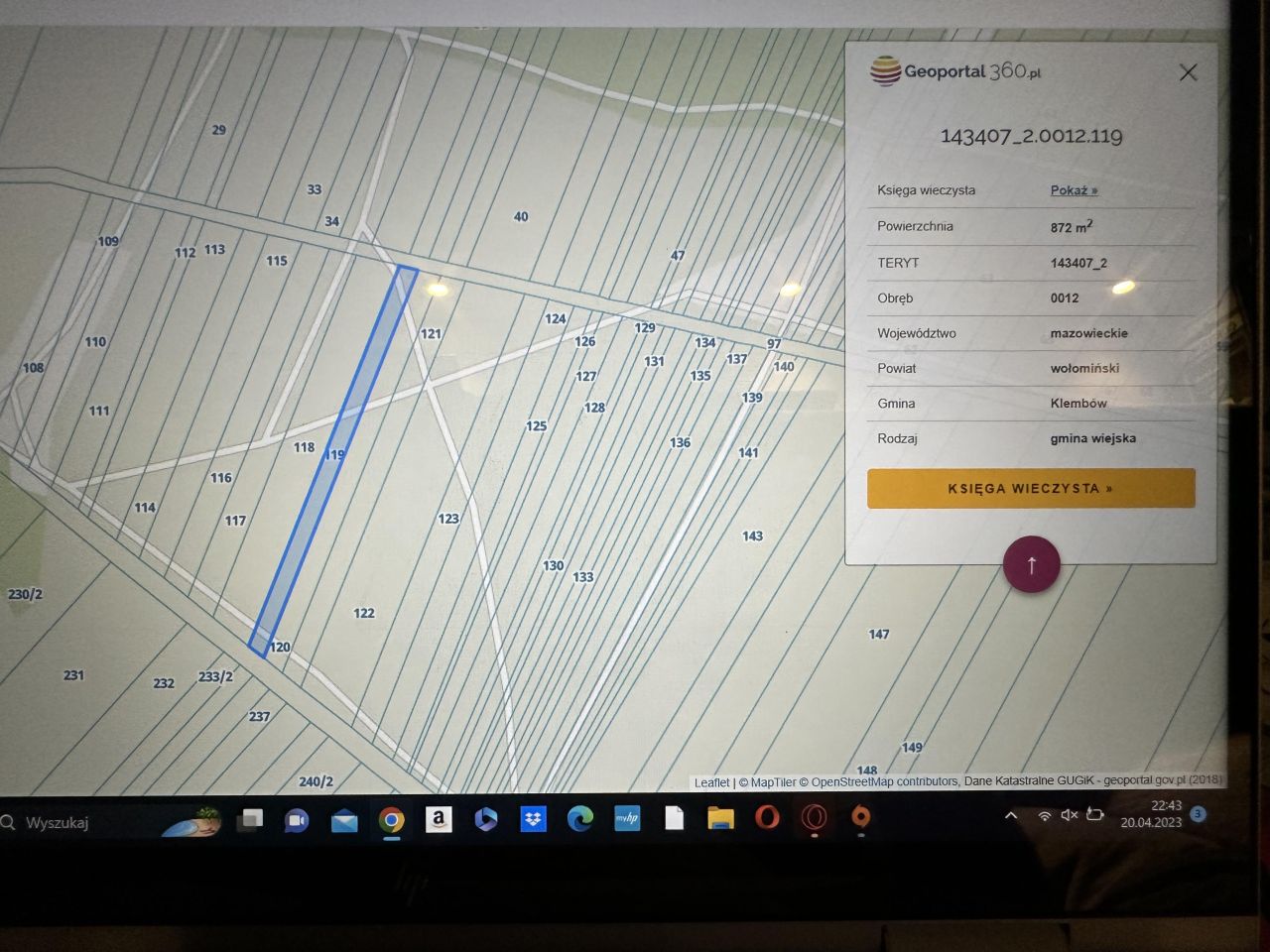 Działka leśna Rasztów. Zdjęcie 2