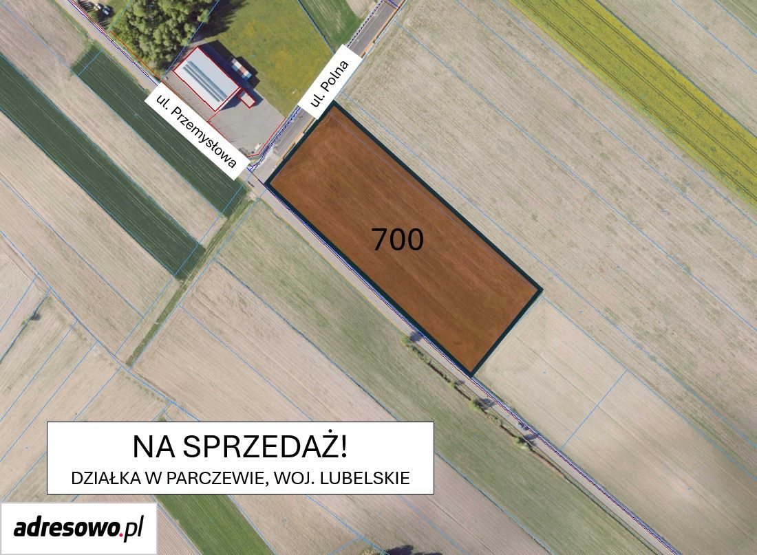 Działka inwestycyjna Parczew, ul. Polna. Zdjęcie 2