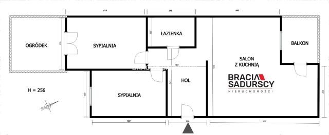 Mieszkanie 3-pokojowe Kraków Grzegórzki, ul. Grzegórzecka. Zdjęcie 21