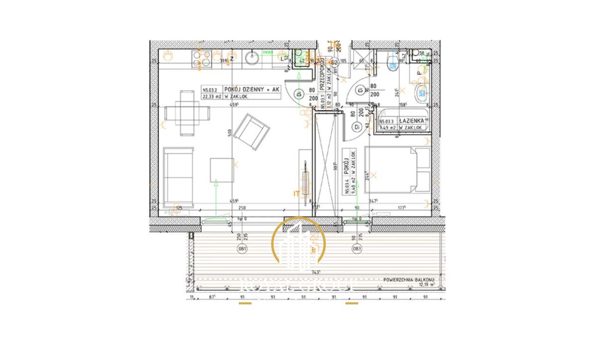 Mieszkanie 2-pokojowe Lublin Ponikwoda. Zdjęcie 9