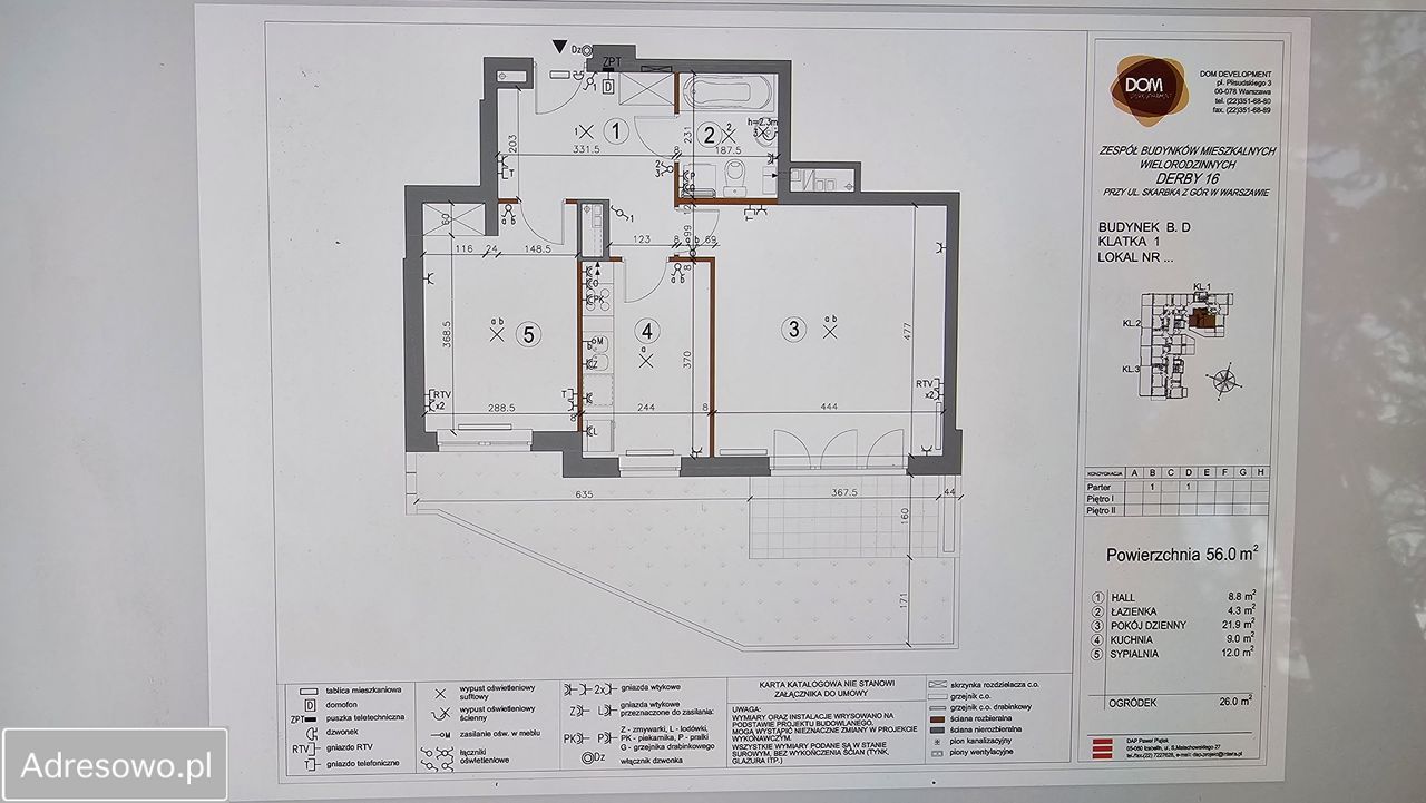 Mieszkanie 2-pokojowe Warszawa Białołęka, ul. Skarbka z Gór. Zdjęcie 9
