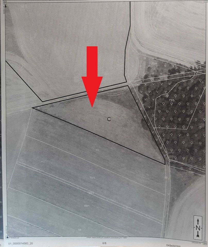 Działka rolna Grodnica. Zdjęcie 2