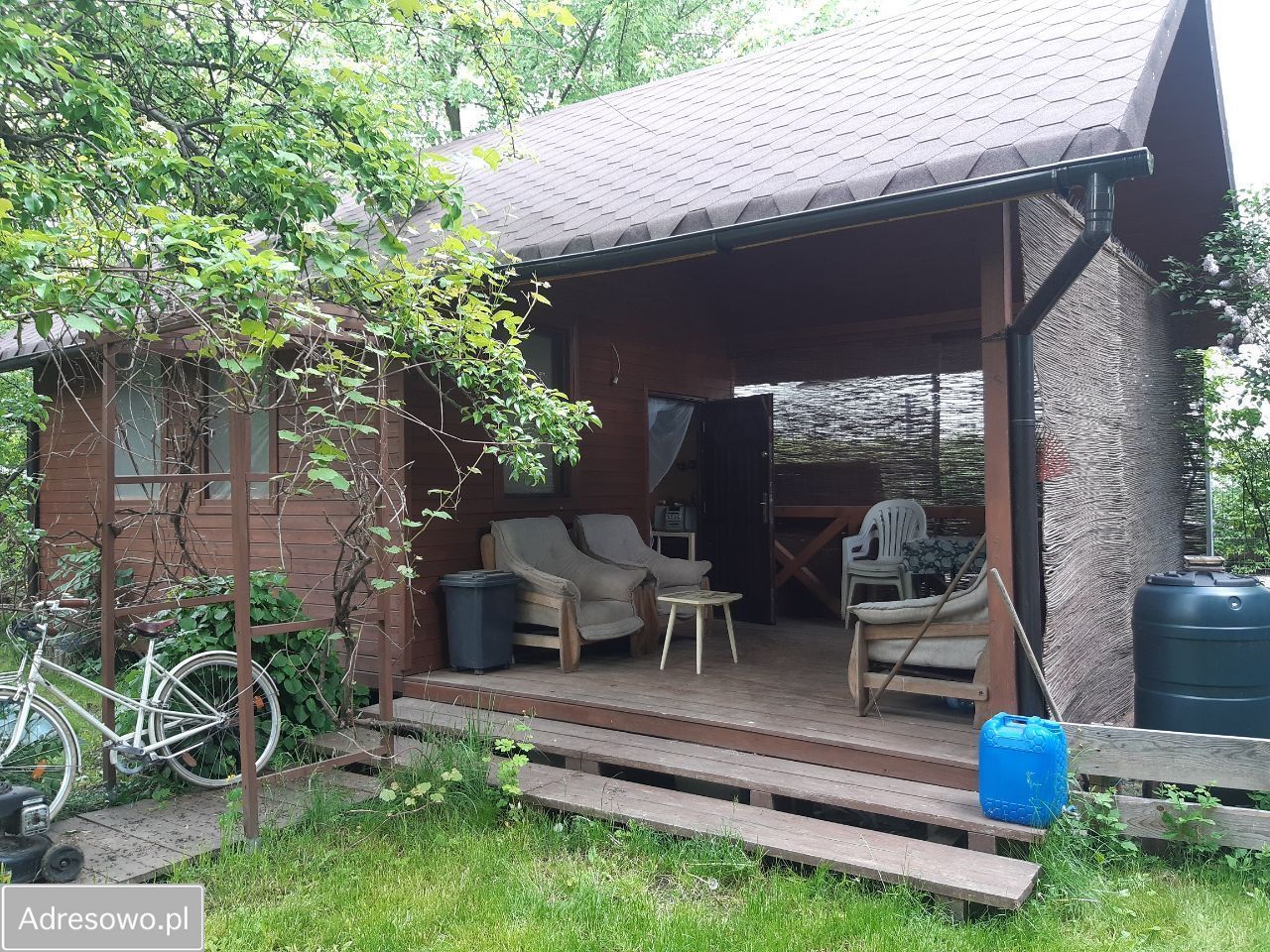 Działka rekreacyjna Warszawa Saska Kępa, ul. Afrykańska