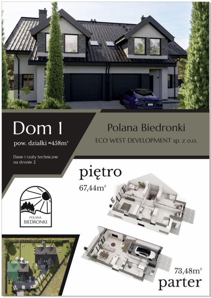 bliźniak, 4 pokoje Dobra, ul. Biedronki. Zdjęcie 8