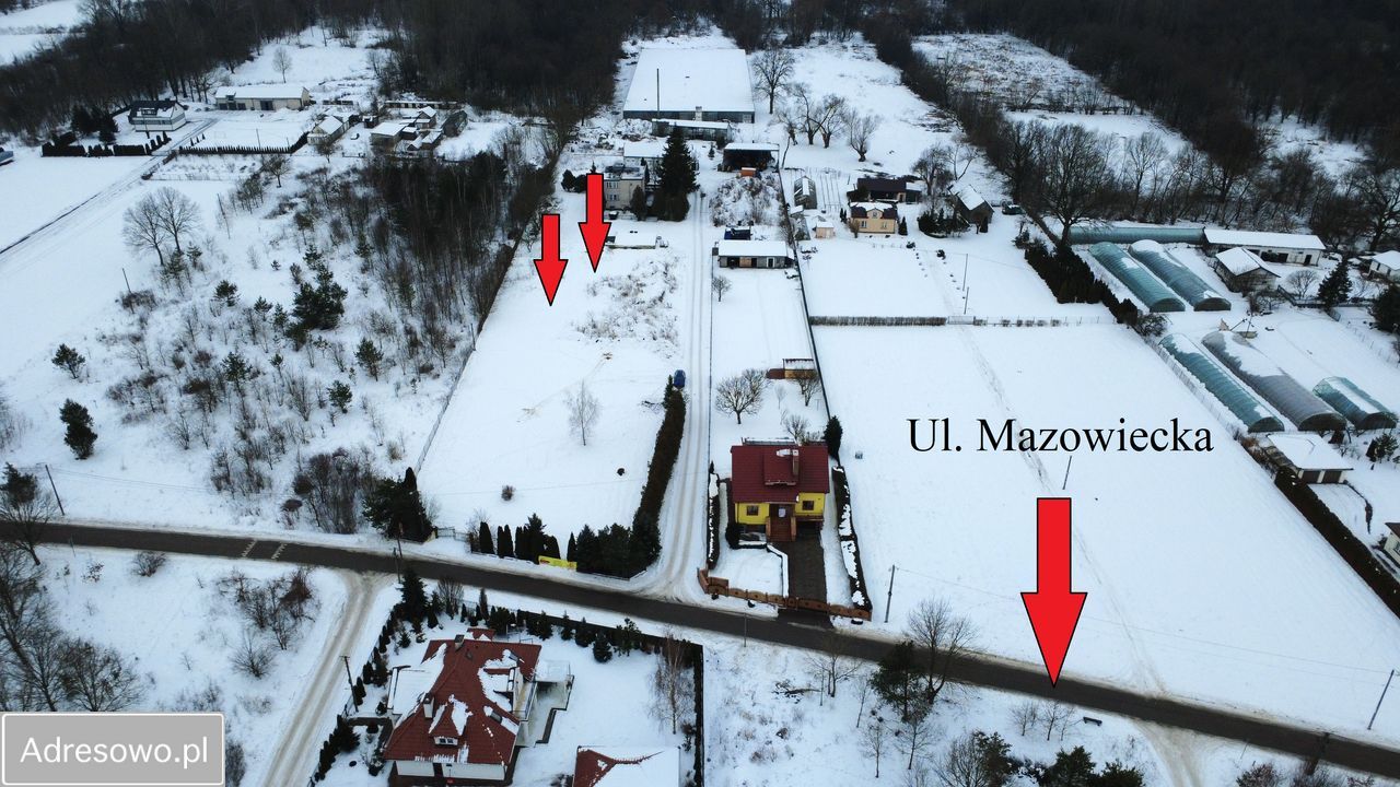 Działka budowlana Rajszew, ul. Mazowiecka. Zdjęcie 2