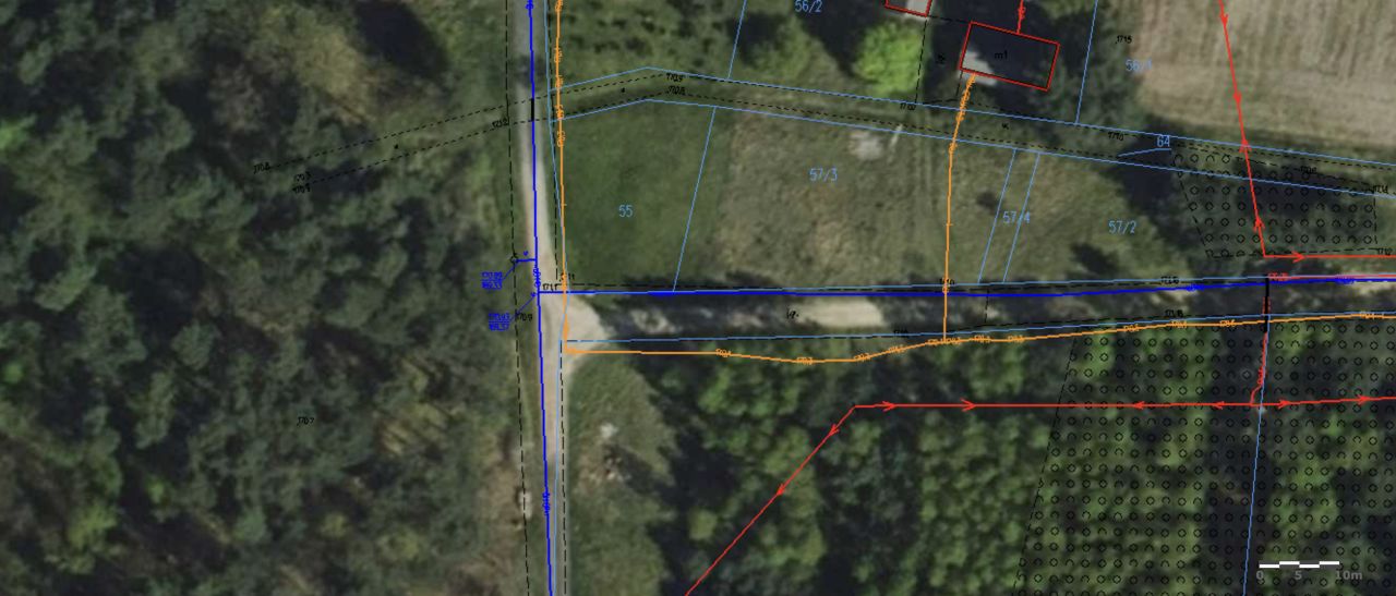 Działka budowlana Osiny. Zdjęcie 2