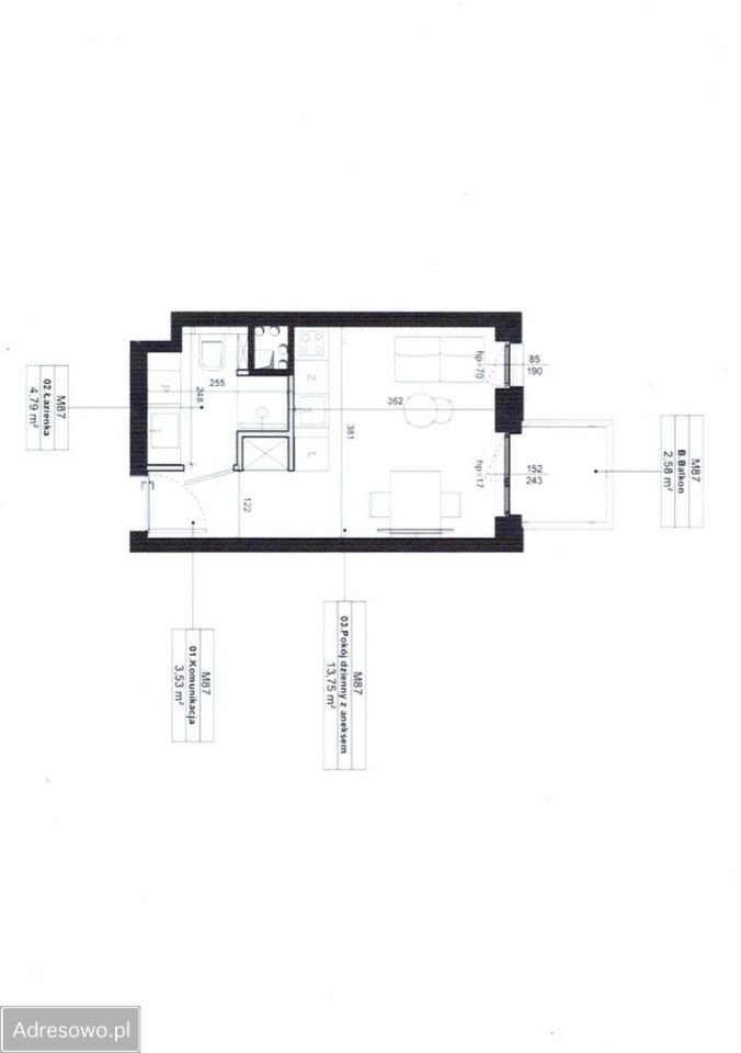 Mieszkanie 1-pokojowe Poznań Jeżyce, ul. Józefa Ignacego Kraszewskiego. Zdjęcie 2