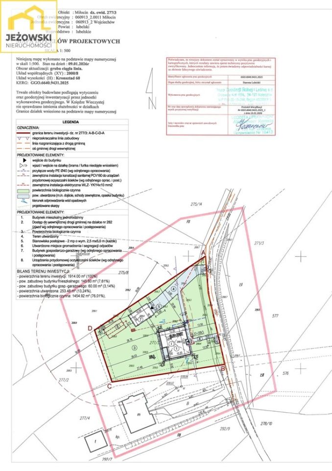 Działka budowlana Miłocin. Zdjęcie 11