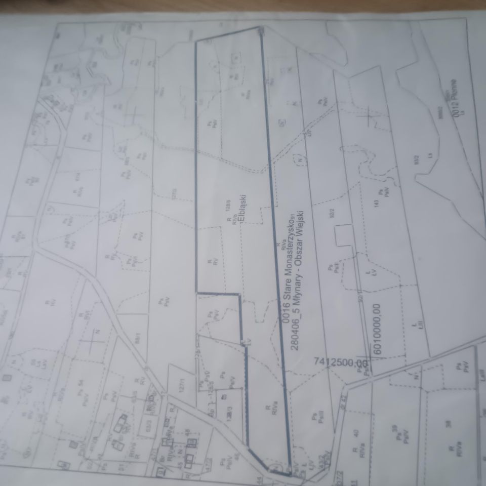 Działka rolna Nowe Monasterzysko. Zdjęcie 1