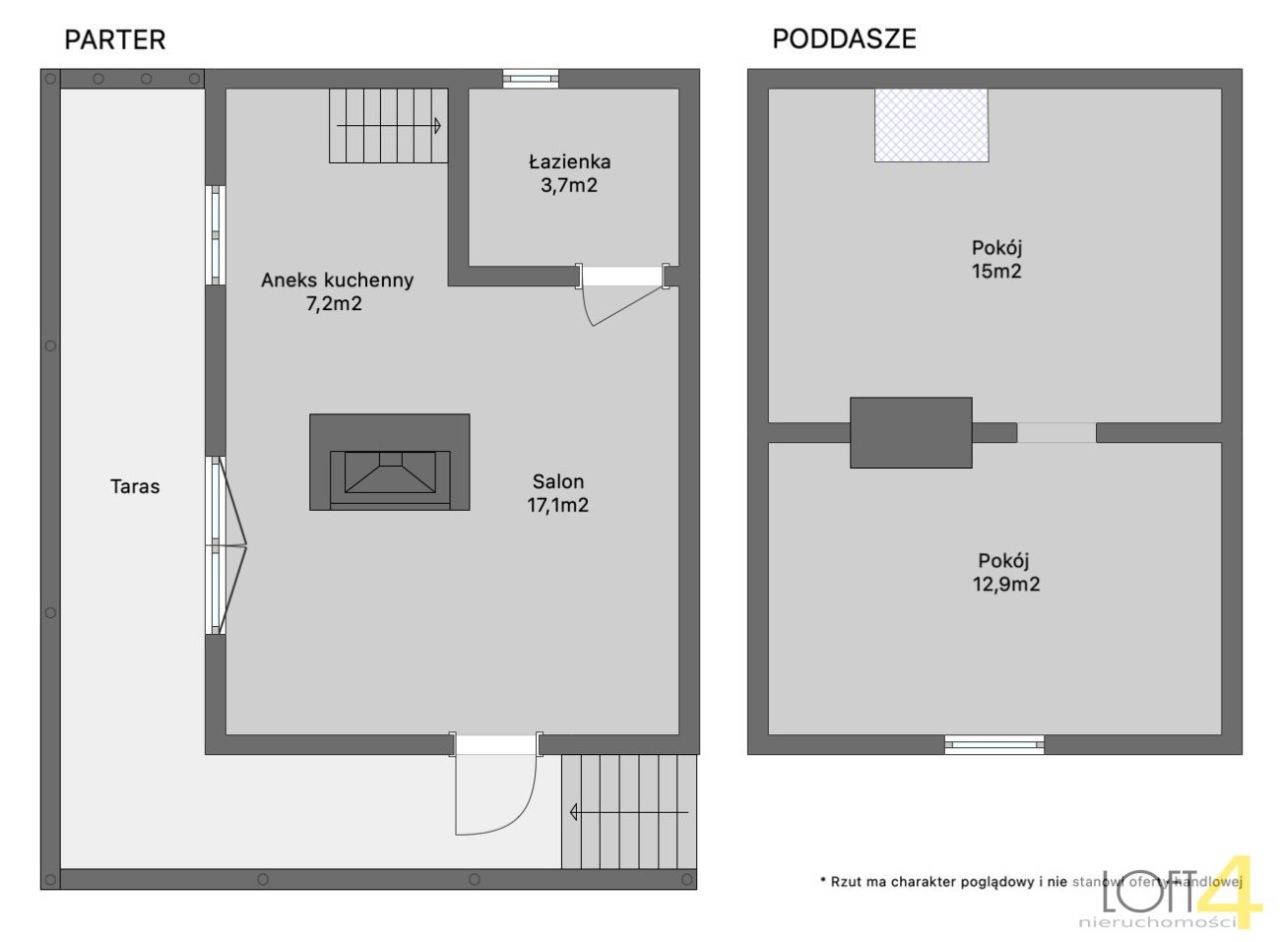dom wolnostojący, 4 pokoje Limanowa, ul. Krakowska. Zdjęcie 16