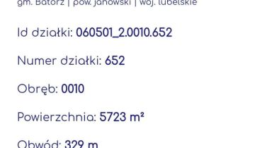 Działka rolno-budowlana Wola Studzieńska