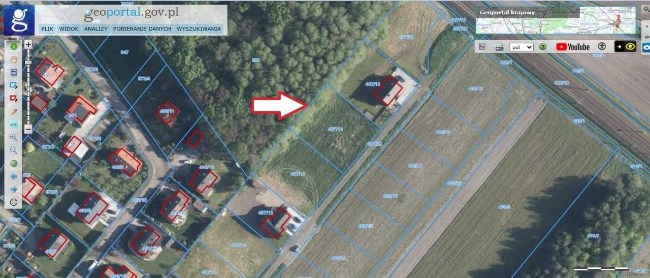 Działka budowlana Dąbrowa, ul. Dębowa. Zdjęcie 7