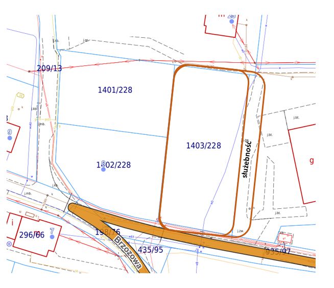 Działka budowlana Żernica, ul. Brzozowa. Zdjęcie 1