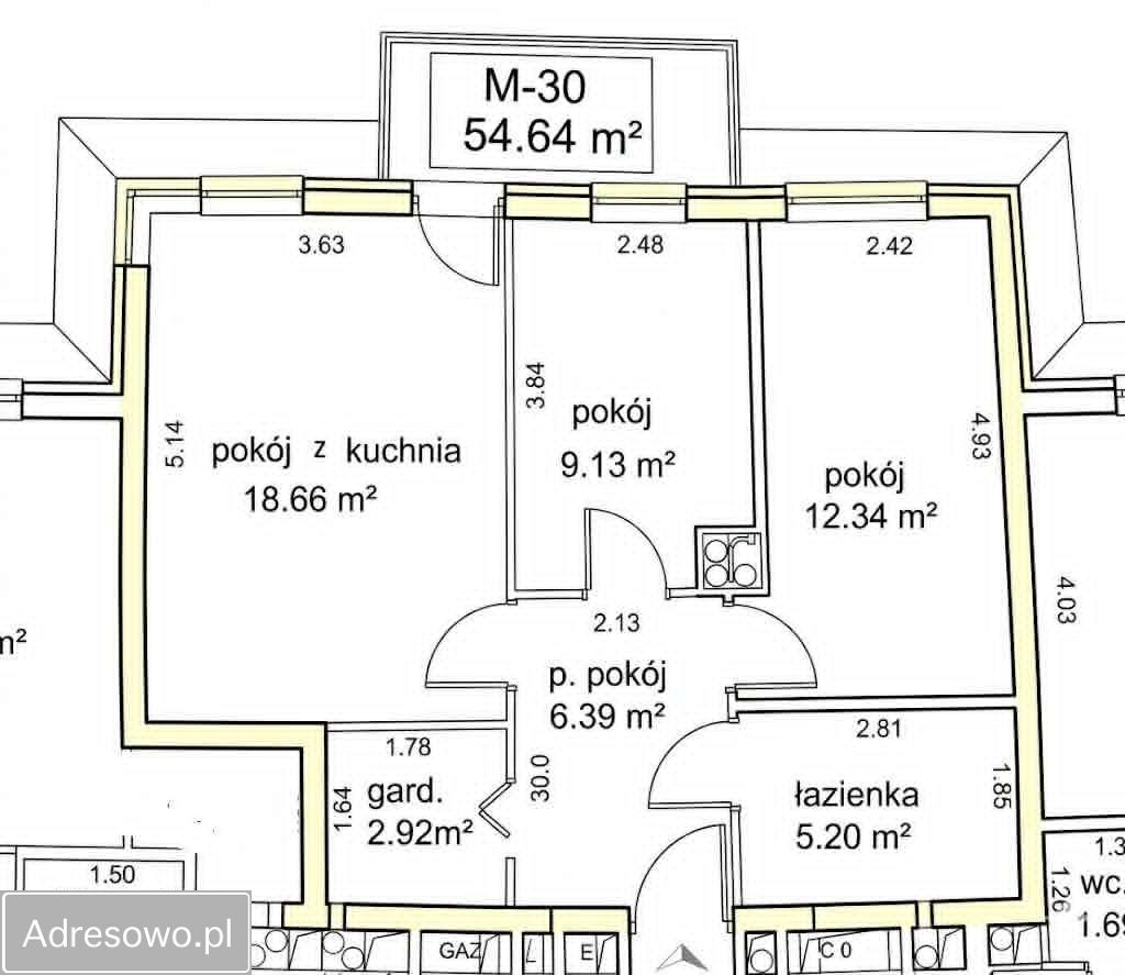 Mieszkanie 3-pokojowe Lublin Węglin, ul. Koralowa. Zdjęcie 16