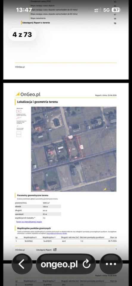 Działka budowlana Karwieńskie Błoto Pierwsze, ul. Myśliwska. Zdjęcie 6