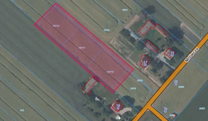 Działka budowlana Lublin Zemborzyce, ul. Mrówcza