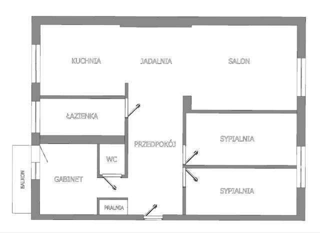 Mieszkanie 4-pokojowe Gdynia Śródmieście, ul. Władysława IV. Zdjęcie 12