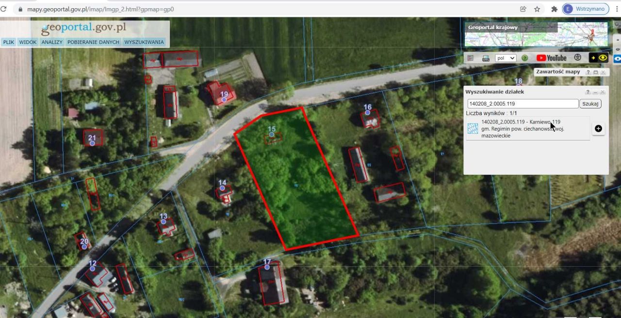 Działka rolna Karniewo. Zdjęcie 1