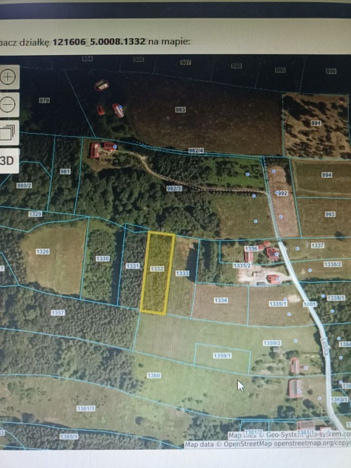 Działka rolna Zalasowa. Zdjęcie 2