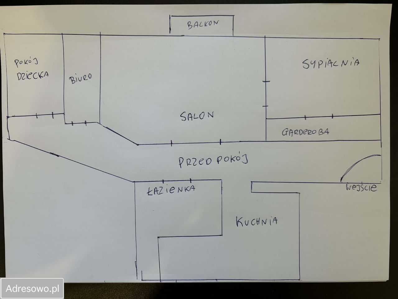Mieszkanie 4-pokojowe Wrocław Krzyki, ul. Gajowa. Zdjęcie 14