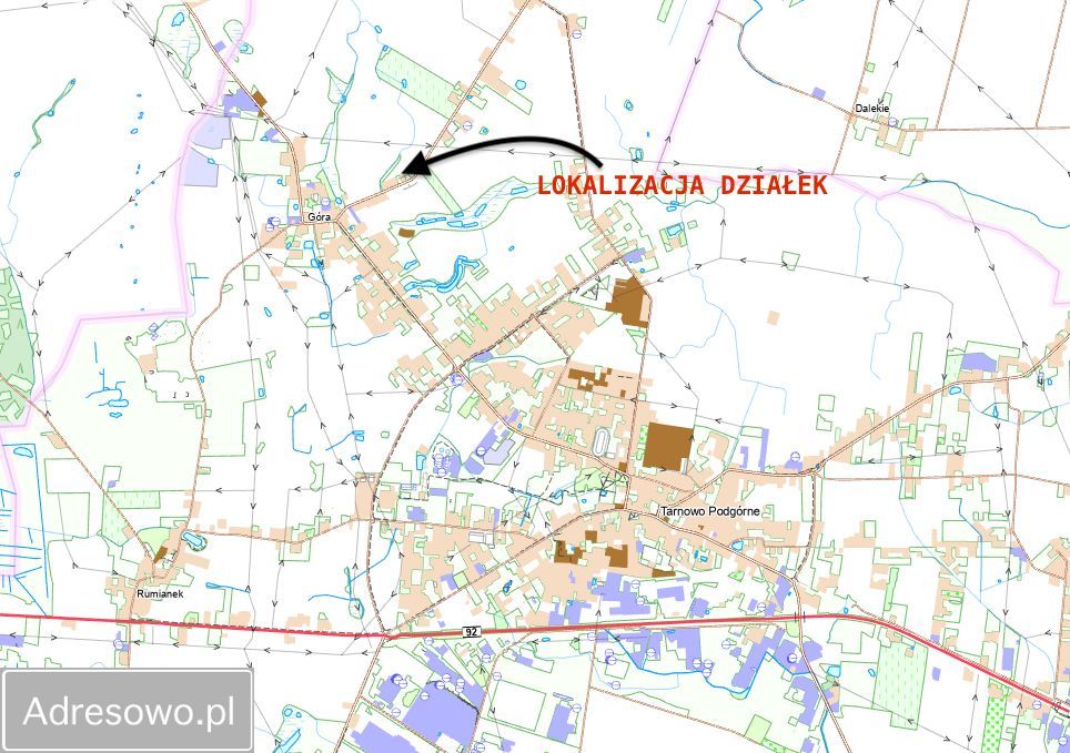 Działka budowlana Góra, ul. Długa. Zdjęcie 3