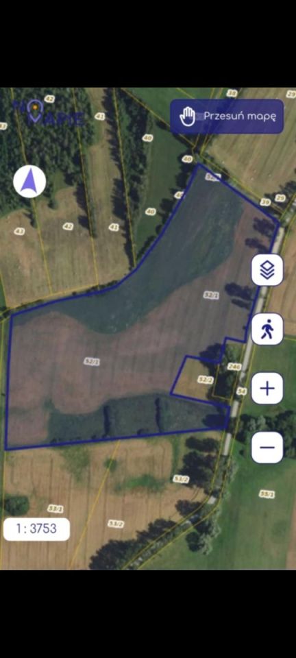 Działka rolna Niedźwiedzkie