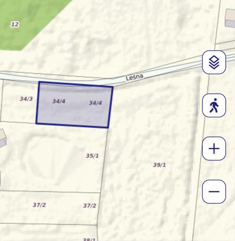 Działka budowlana Leszno, ul. Leśna. Zdjęcie 1