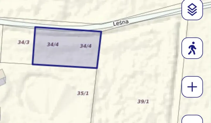 Działka budowlana Leszno, ul. Leśna